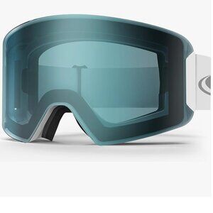 OTG Ski Goggles White Frame Smoke Lens